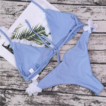 Load image into Gallery viewer, loomrack Brazilian Cut Petal Bikini Set Bikinis Set
