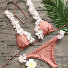 Load image into Gallery viewer, loomrack Brazilian Cut Petal Bikini Set Bikinis Set
