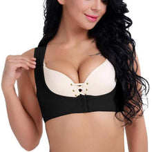 Load image into Gallery viewer, loomrack Bust &amp; Back Genie Braces &amp; Supports Black / XL
