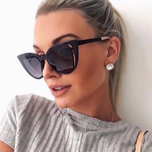 loomrack Chic Hollow Cat Eye Sunglasses Sunglasses