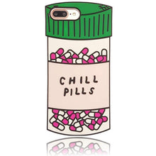 Load image into Gallery viewer, loomrack Chill Pill iPhone Case - For iPhone X / SE / 5C / 5S / 6 / 6 Plus / 6S / 7 / 8 Plus Phone Cases
