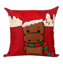 Load image into Gallery viewer, loomrack Christmas Cushion Covers Christmas Accessories Cute Calves
