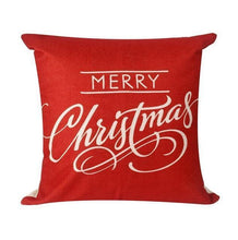 Load image into Gallery viewer, loomrack Christmas Cushion Covers Christmas Accessories Red Christmas
