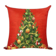 Load image into Gallery viewer, loomrack Christmas Cushion Covers Christmas Accessories Red christmas tree
