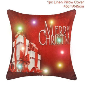 loomrack Christmas Cushion Covers Christmas Accessories Red Gift