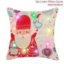 Load image into Gallery viewer, loomrack Christmas Cushion Covers Christmas Accessories Red Santa Claus
