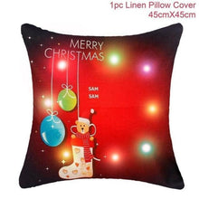 Load image into Gallery viewer, loomrack Christmas Cushion Covers Christmas Accessories Red Sock
