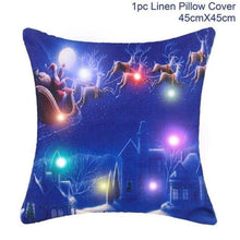 Load image into Gallery viewer, loomrack Christmas Cushion Covers Christmas Accessories Royal Blue
