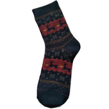 Load image into Gallery viewer, loomrack Christmas Deer Socks Christmas Socks
