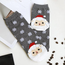 Load image into Gallery viewer, loomrack Christmas Santa Bunny Socks Christmas Socks
