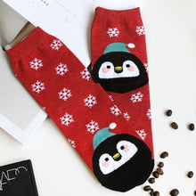 Load image into Gallery viewer, loomrack Christmas Santa Bunny Socks Christmas Socks
