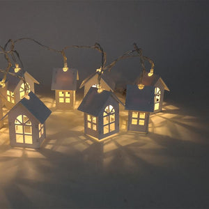 loomrack Christmas Tree House LED Light String Christmas Accessories