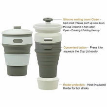 Load image into Gallery viewer, loomrack Collapsible Coffee Mug - Perfect On-the-Go Collapsible Cup for Travel &amp; Camping Mugs
