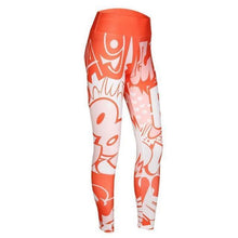Load image into Gallery viewer, loomrack Color Digital Fun Leggings Leggings Orange / S
