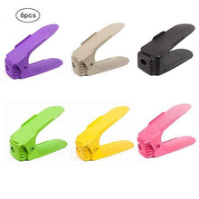 Load image into Gallery viewer, loomrack Color Shoe Slots - Adjustable Shoe Organizer Space (8 pcs.) Shoe Organizers Multi - 6pcs
