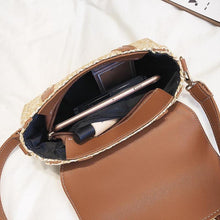 Load image into Gallery viewer, loomrack Crossbody Braided Straw Messenger Bag Top-Handle Bags
