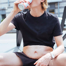 Load image into Gallery viewer, loomrack Dad Bod Fake Belly Waist Pack - Unisex  Beer Belly / Fat Belly / Hairy Belly / 6 Pack Belly Fanny Pack Waist Bag
