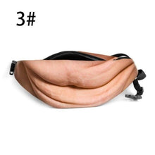 Load image into Gallery viewer, loomrack Dad Bod Fake Belly Waist Pack - Unisex  Beer Belly / Fat Belly / Hairy Belly / 6 Pack Belly Fanny Pack Waist Bag Belly Fanny Pack - 3
