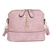 Load image into Gallery viewer, loomrack Deer Charm Crossbody Bag Shoulder Bags Light Pink
