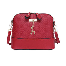 Load image into Gallery viewer, loomrack Deer Charm Crossbody Bag Shoulder Bags Red
