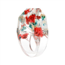 Load image into Gallery viewer, loomrack Delicate Resin Flower Rings Rings 6 / 01
