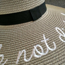 Load image into Gallery viewer, loomrack Do Not Disturb Summer Straw Hat Sun Hats
