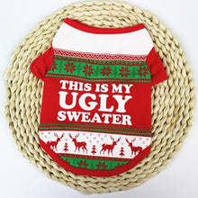 Load image into Gallery viewer, loomrack Dog Cat Christmas Ugly Sweater Shirt Pet Accessories
