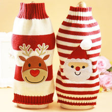 Load image into Gallery viewer, loomrack Dog Cat Striped Christmas Sweater Pet Accessories

