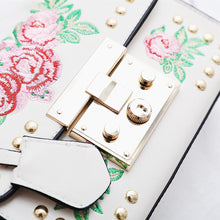 Load image into Gallery viewer, loomrack Leather Embroidered Crossbody Bag Shoulder Bags
