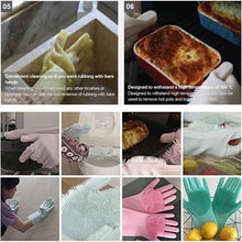 Load image into Gallery viewer, loomrack Magic Silicone Dish Washing Gloves Kitchen
