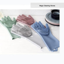 Load image into Gallery viewer, loomrack Magic Silicone Dish Washing Gloves Kitchen

