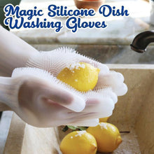 Load image into Gallery viewer, loomrack Magic Silicone Dish Washing Gloves Kitchen
