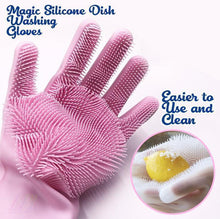 Load image into Gallery viewer, loomrack Magic Silicone Dish Washing Gloves Kitchen
