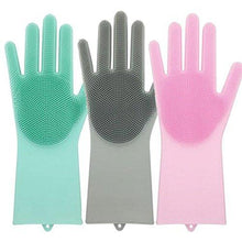 Load image into Gallery viewer, loomrack Magic Silicone Dish Washing Gloves Kitchen
