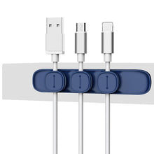 Load image into Gallery viewer, loomrack Magnetic Cable Organizer Mobile Phone Accessories Blue

