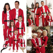 Load image into Gallery viewer, loomrack Matching Family Christmas Pajamas - Santa Suit for Families or Couples and Dog or Cat Matching Outfits
