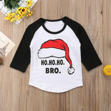 Load image into Gallery viewer, loomrack Matching Kids Christmas - Ho Ho Ho Kids T-shirts Matching Outfits
