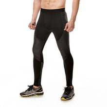 Load image into Gallery viewer, loomrack Men&#39;s Optical Design Reflective Compression Leggings Running Tights
