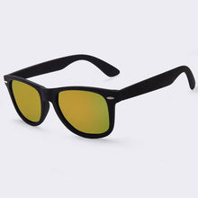 Load image into Gallery viewer, loomrack Men&#39;s Polarized Mirror Driving Sunglasses Sunglasses Gold Mirror
