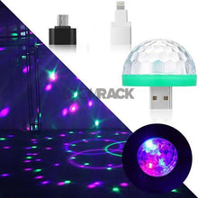 Load image into Gallery viewer, loomrack Mini USB Light - Suitable for: Android Smart Phone, PC, Power Bank, Car, etc... Disco Lights
