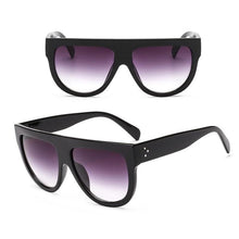 Load image into Gallery viewer, loomrack Oversized Glamrock Shades Sunglasses Black Gray
