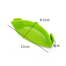 Load image into Gallery viewer, loomrack Perfect Fit Silicone Pot Bowl Clip-On Strainer Home Accessories

