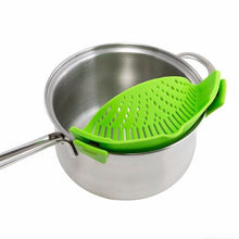 Load image into Gallery viewer, loomrack Perfect Fit Silicone Pot Bowl Clip-On Strainer Home Accessories
