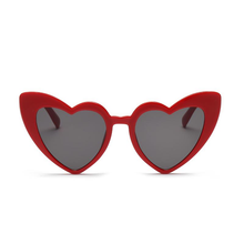 Load image into Gallery viewer, loomrack Pointed Cat Eye Heart Sunglasses Sunglasses
