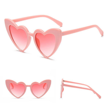 Load image into Gallery viewer, loomrack Pointed Cat Eye Heart Sunglasses Sunglasses
