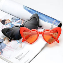 Load image into Gallery viewer, loomrack Pointed Cat Eye Heart Sunglasses Sunglasses
