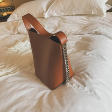 Load image into Gallery viewer, loomrack PU Leather Bucket Bag Top Handle Bags
