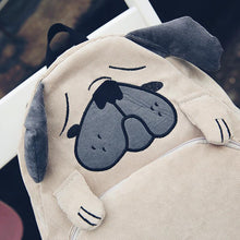 Load image into Gallery viewer, loomrack Pug Backpack Backpacks
