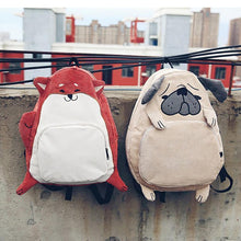Load image into Gallery viewer, loomrack Pug Backpack Backpacks
