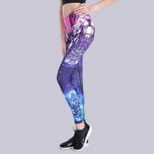 Load image into Gallery viewer, loomrack Push Up High Waist Graphic Leggings Leggings
